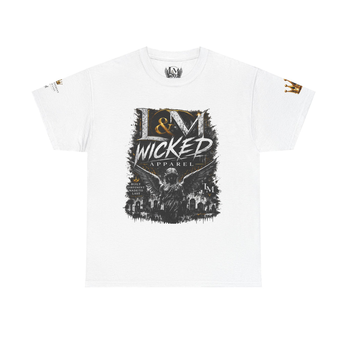 L&M Wicked Apparel Unisex Heavy Cotton Tee