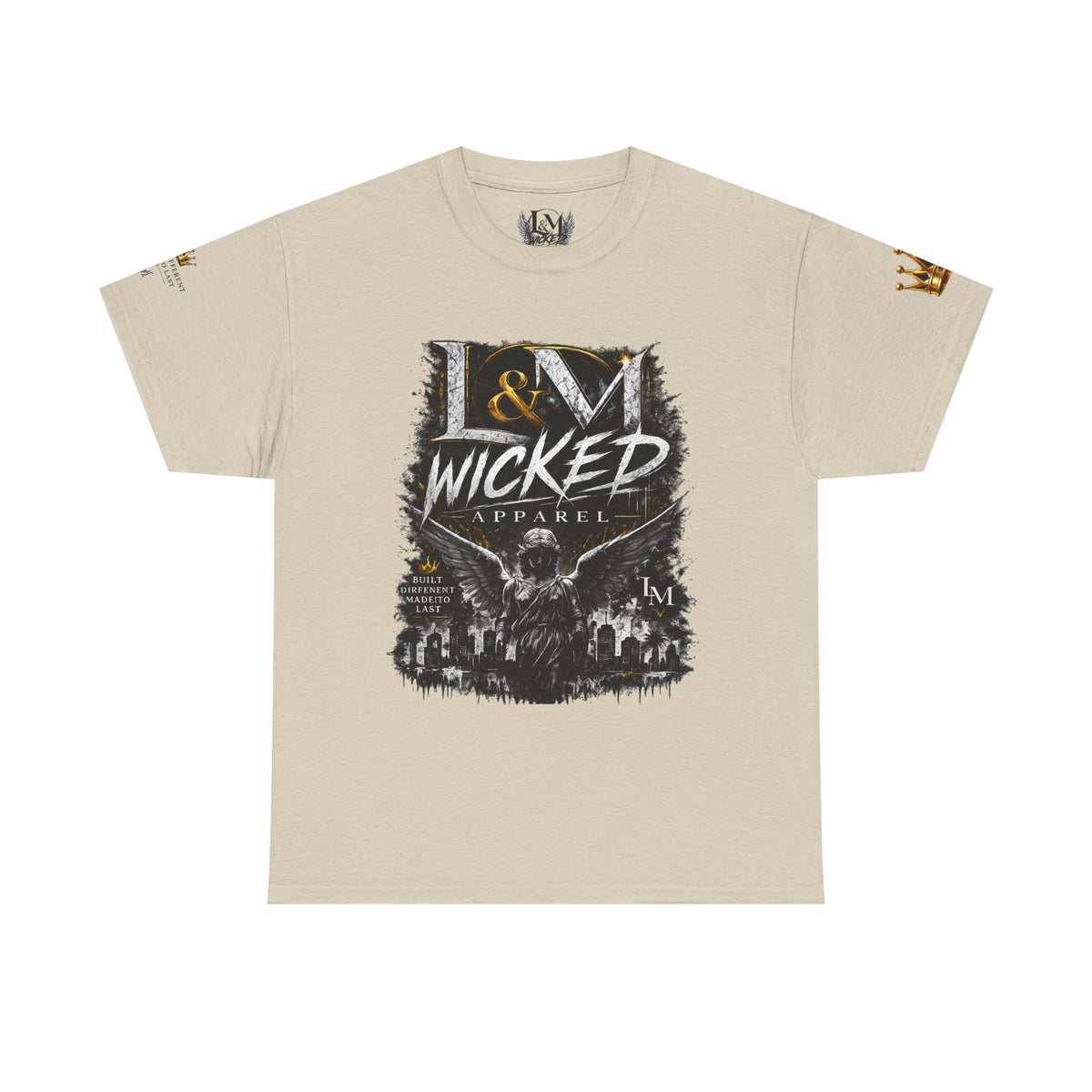 L&M Wicked Apparel Unisex Heavy Cotton Tee
