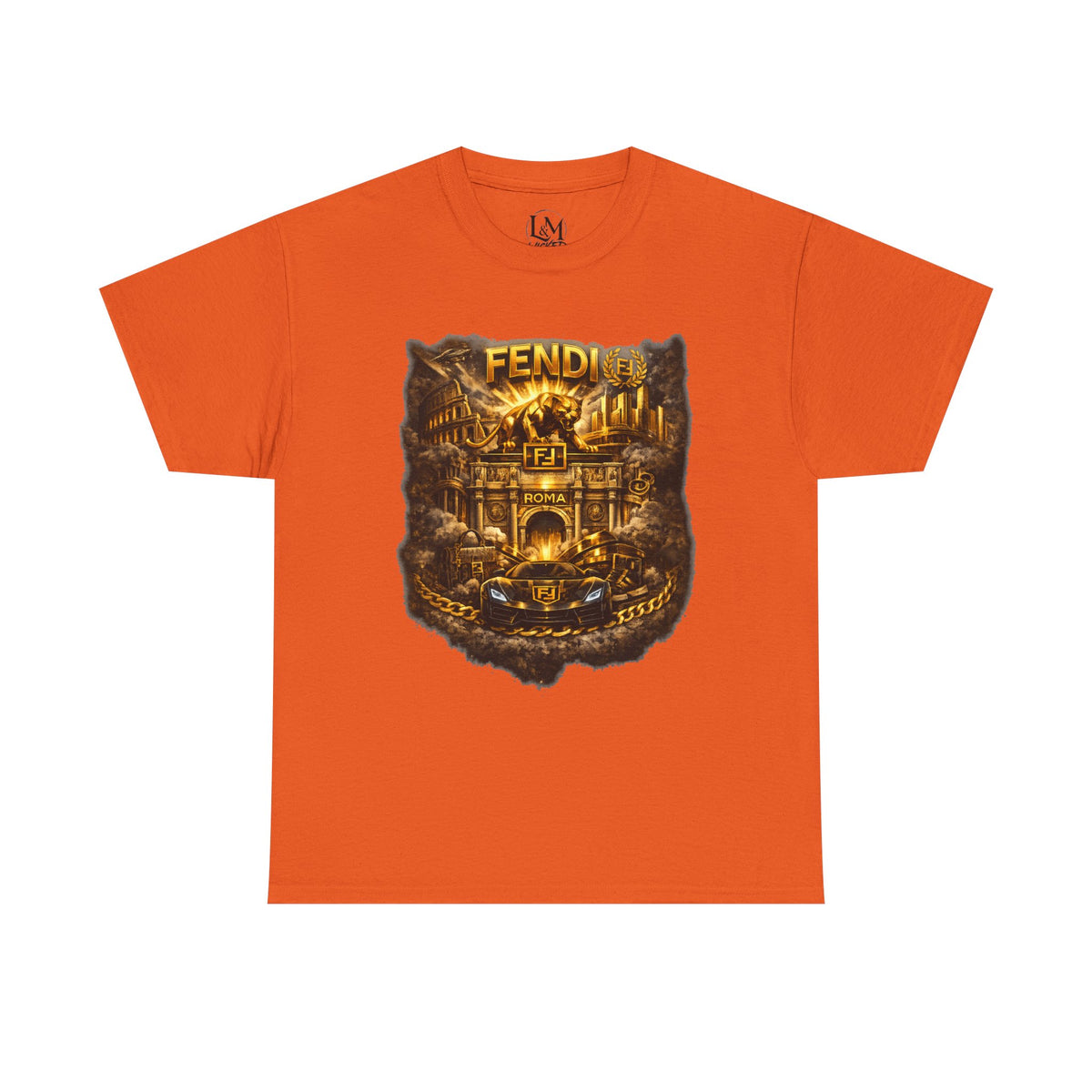 Fendi Unisex Heavy Cotton Tee