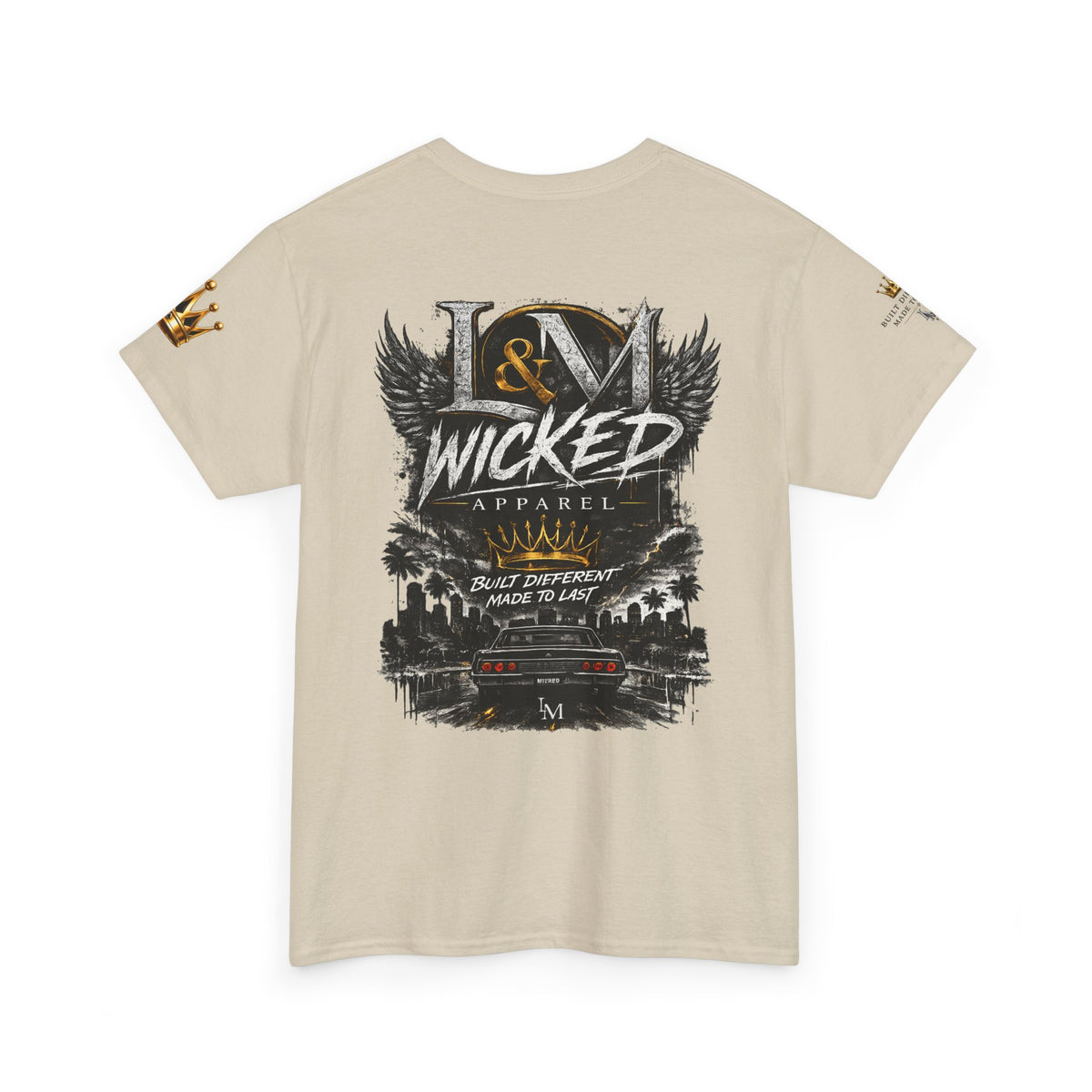 L&M Wicked Apparel Unisex Heavy Cotton Tee