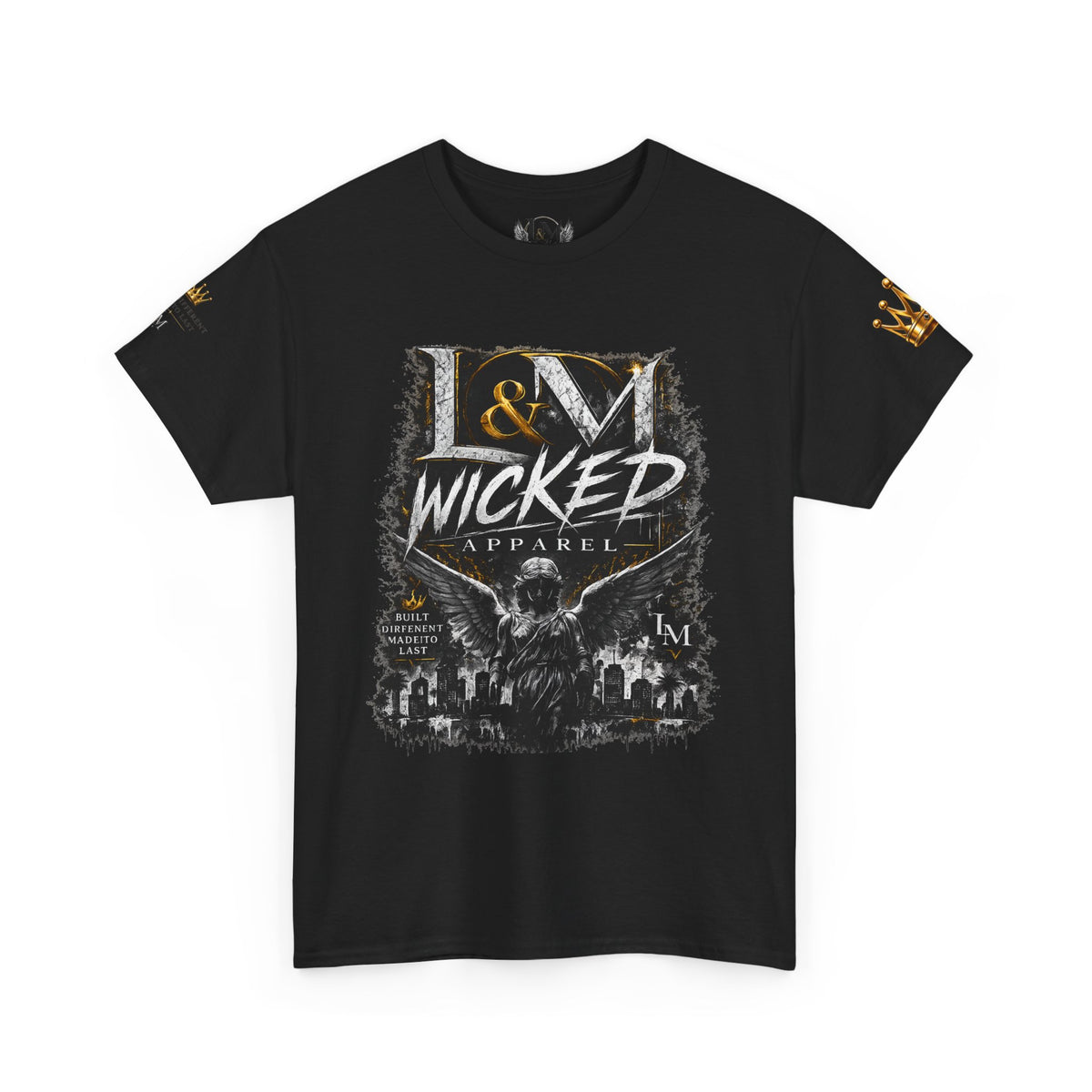 L&M Wicked Apparel Unisex Heavy Cotton Tee
