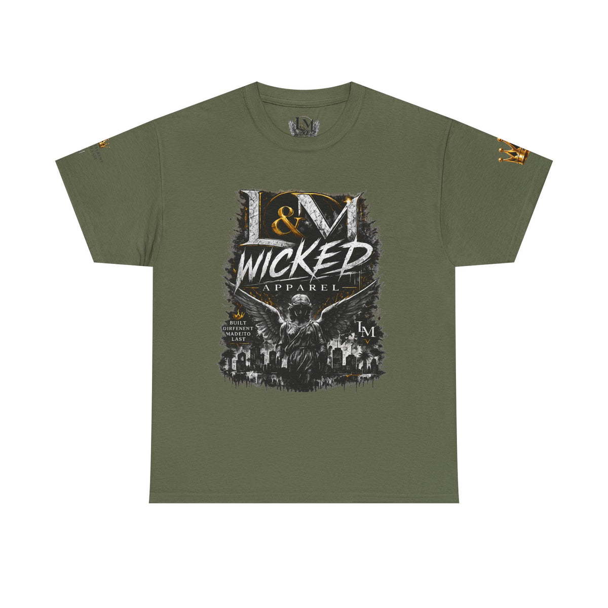 L&M Wicked Apparel Unisex Heavy Cotton Tee