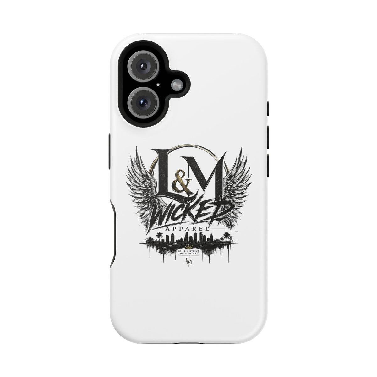 L&M Wicked Apparel Magnetic Impact-Resistant Cases