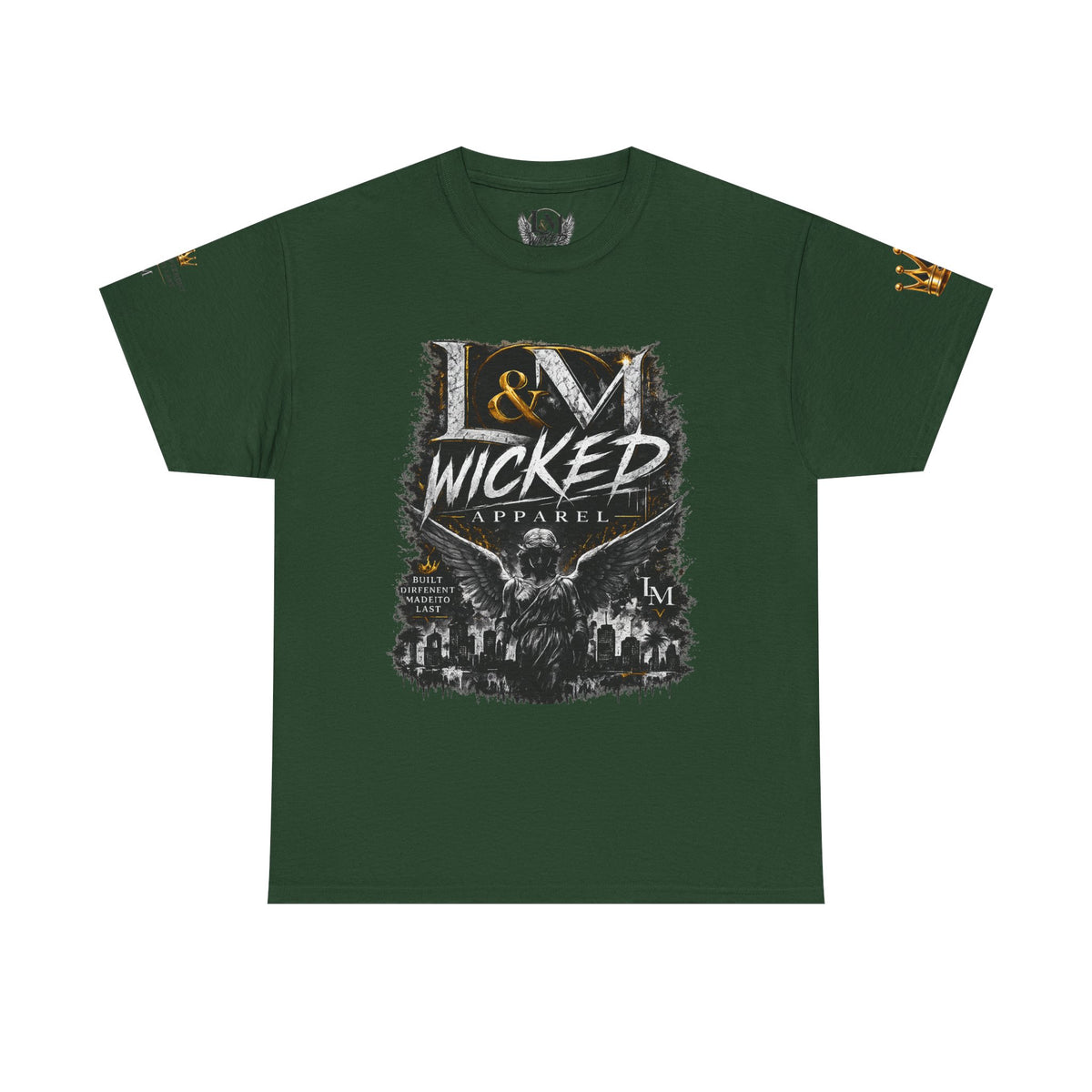 L&M Wicked Apparel Unisex Heavy Cotton Tee