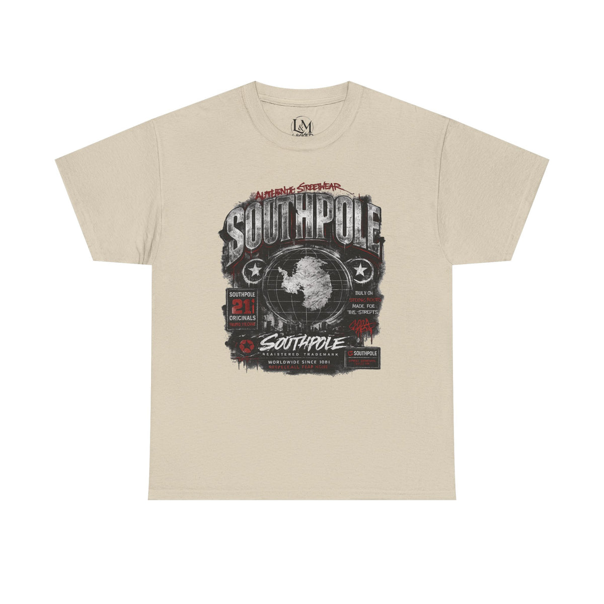 Southpole Unisex Heavy Cotton Tee