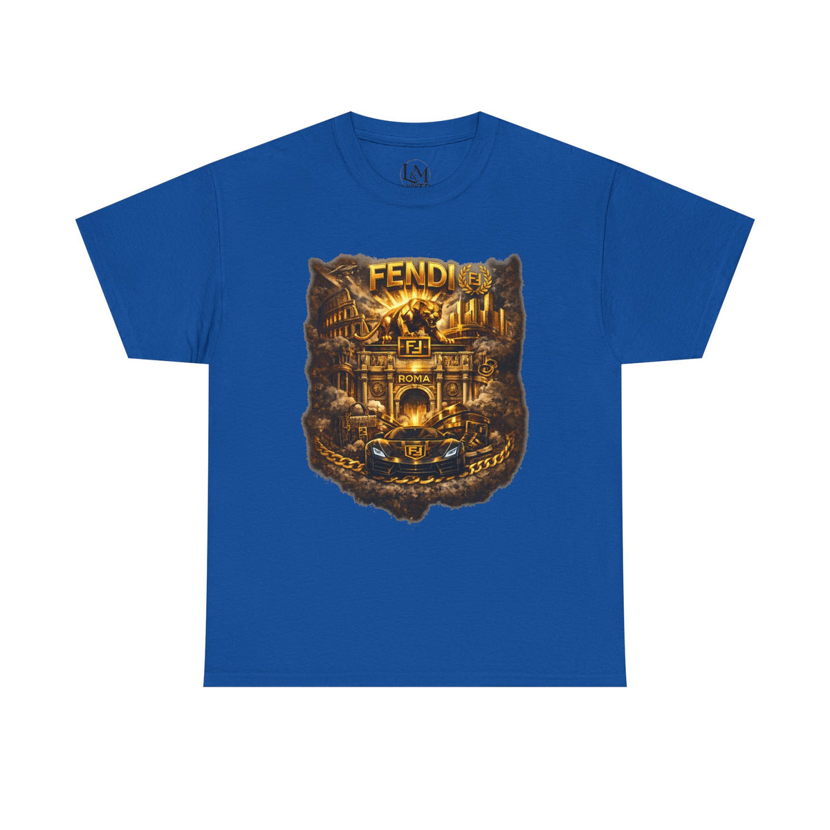 Fendi Unisex Heavy Cotton Tee