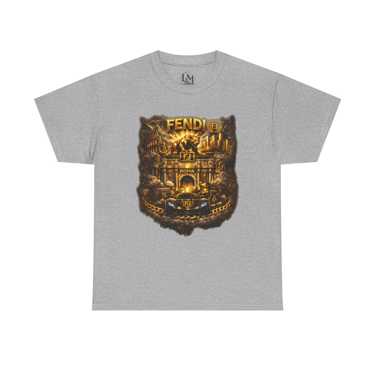 Fendi Unisex Heavy Cotton Tee