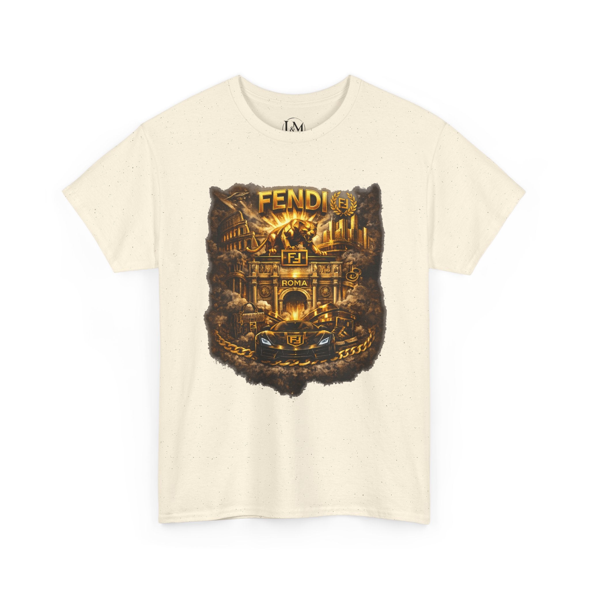 Fendi Unisex Heavy Cotton Tee