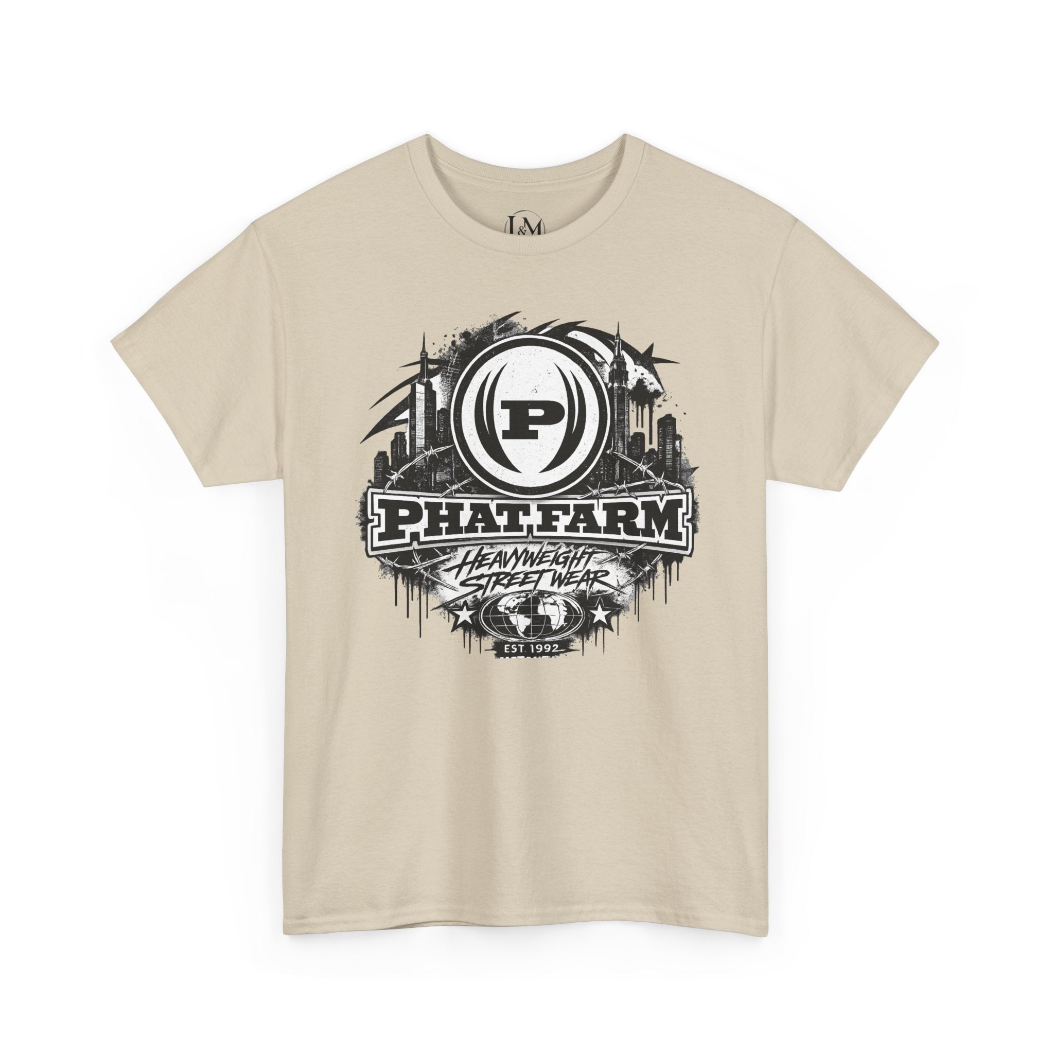 Phat Farm Unisex Heavy Cotton Tee