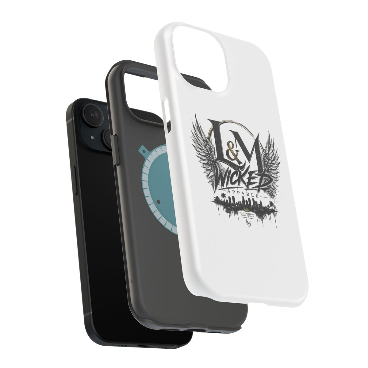 L&M Wicked Apparel Magnetic Impact-Resistant Cases