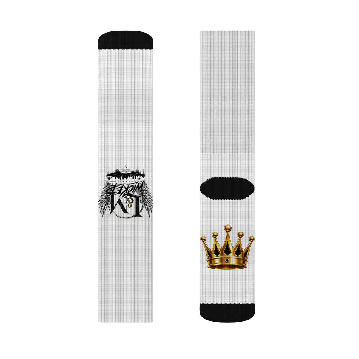 L&M Wicked Apparel Sublimation Socks
