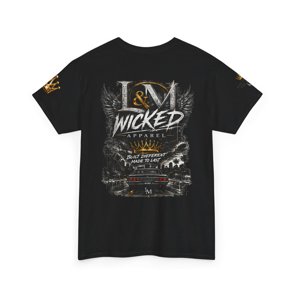 L&M Wicked Apparel Unisex Heavy Cotton Tee