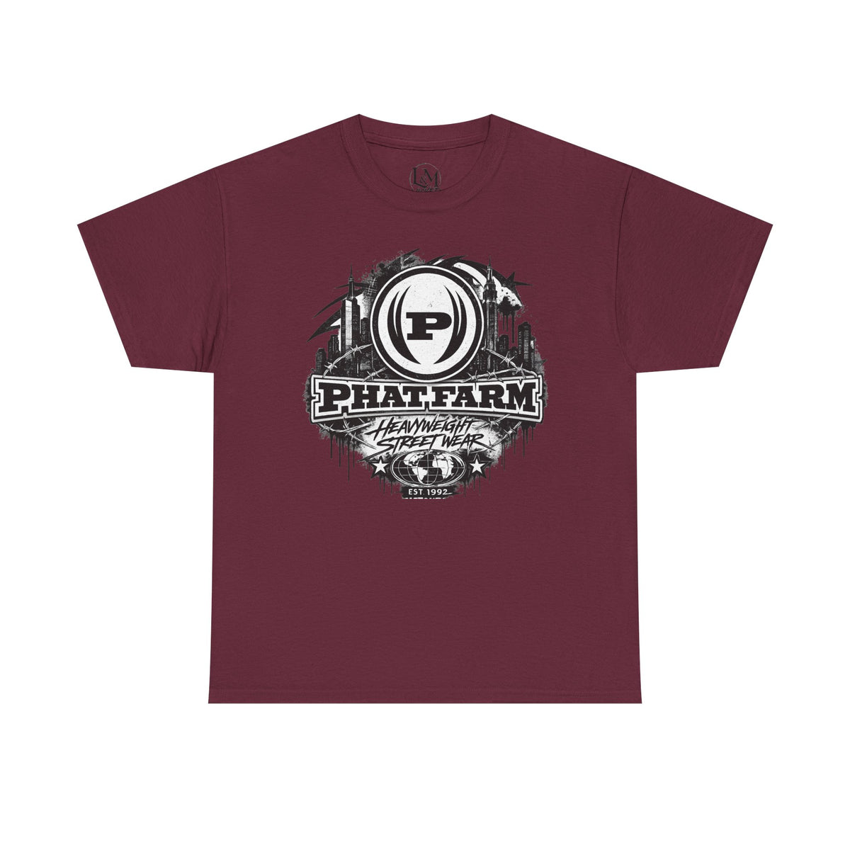 Phat Farm Unisex Heavy Cotton Tee