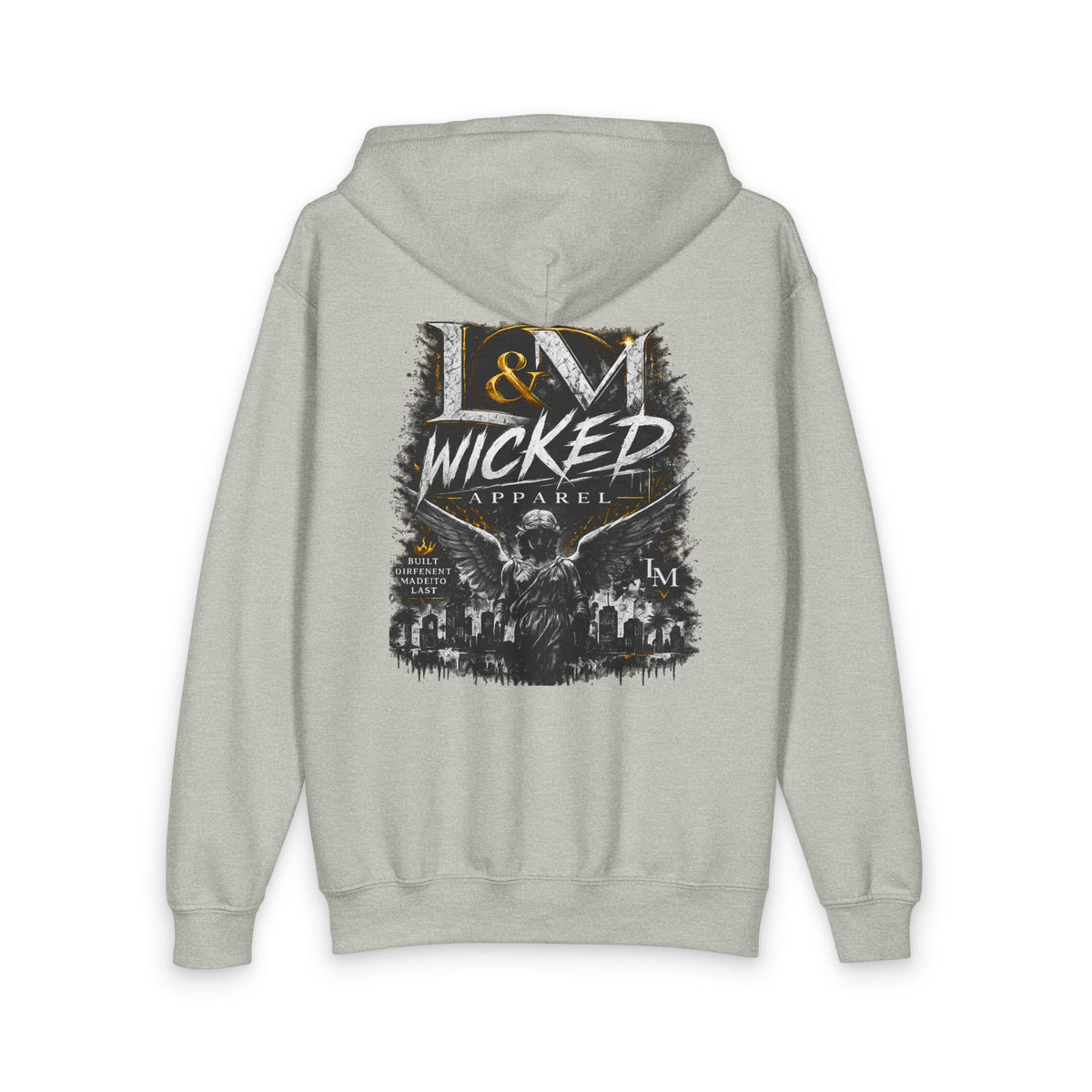 Youth Heavy Blend Zipped Hoodie