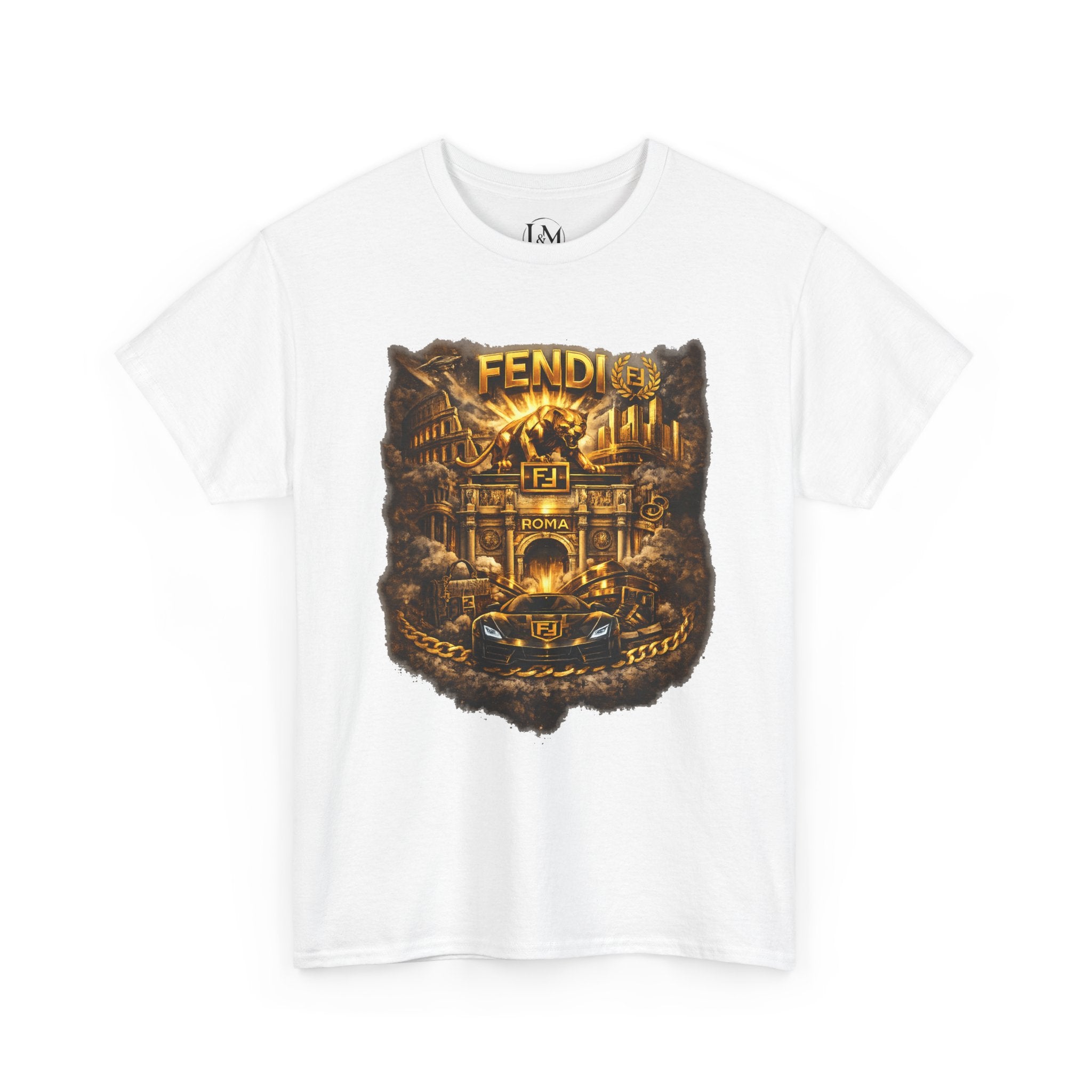 Fendi Unisex Heavy Cotton Tee