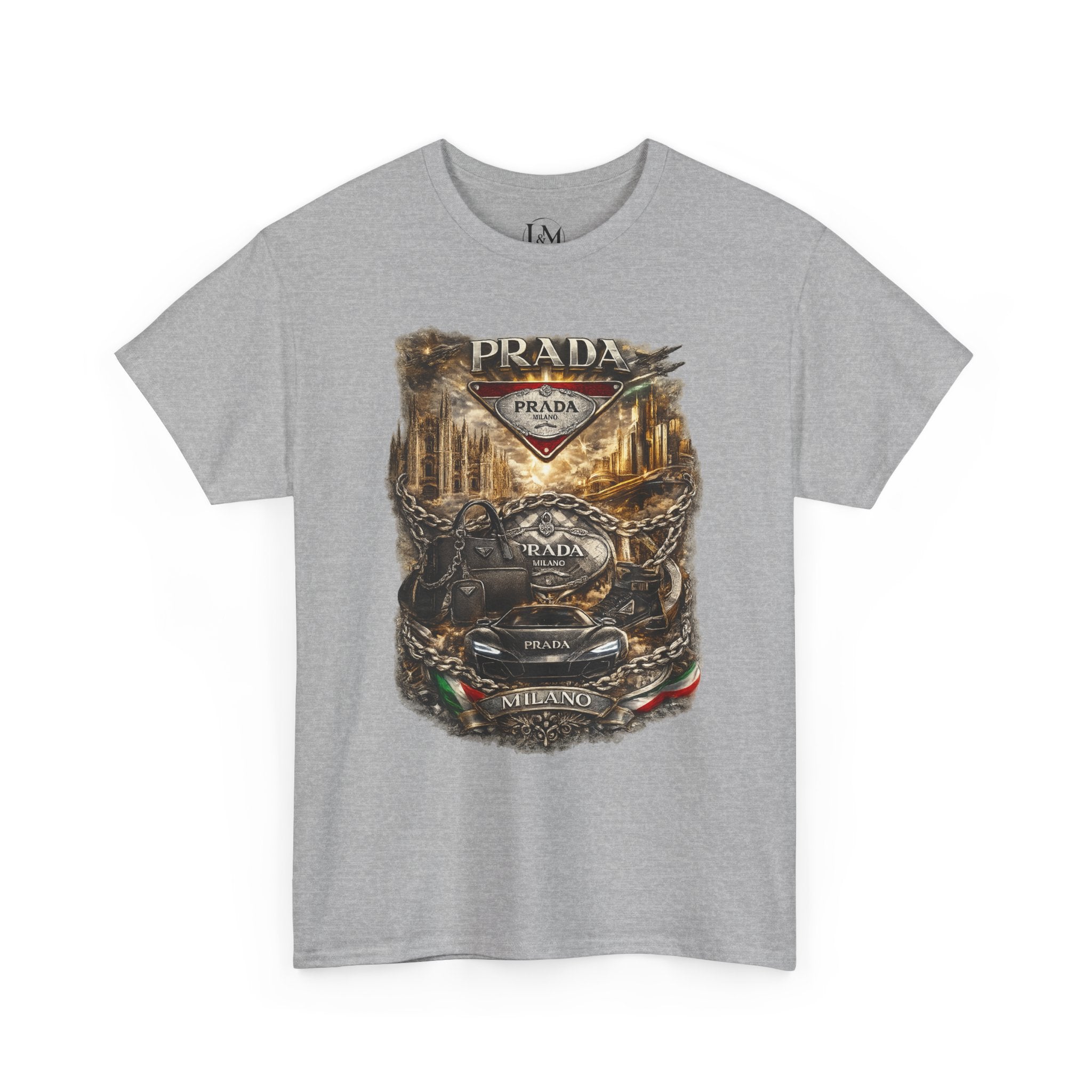 Prada Unisex Heavy Cotton Tee
