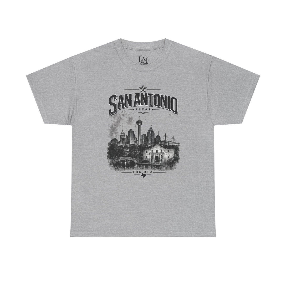 San Antonio  Unisex Heavy Cotton Tee