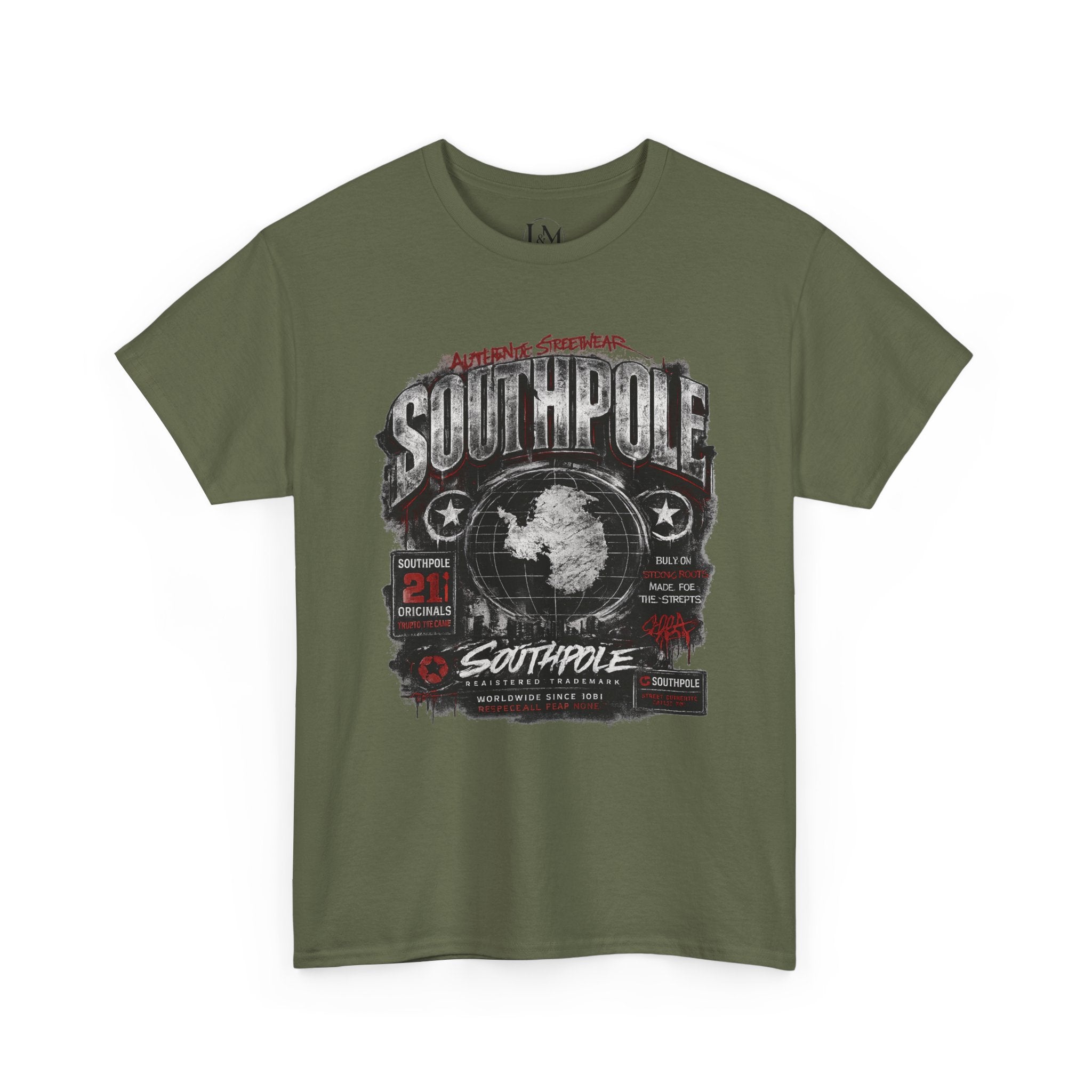 Southpole Unisex Heavy Cotton Tee