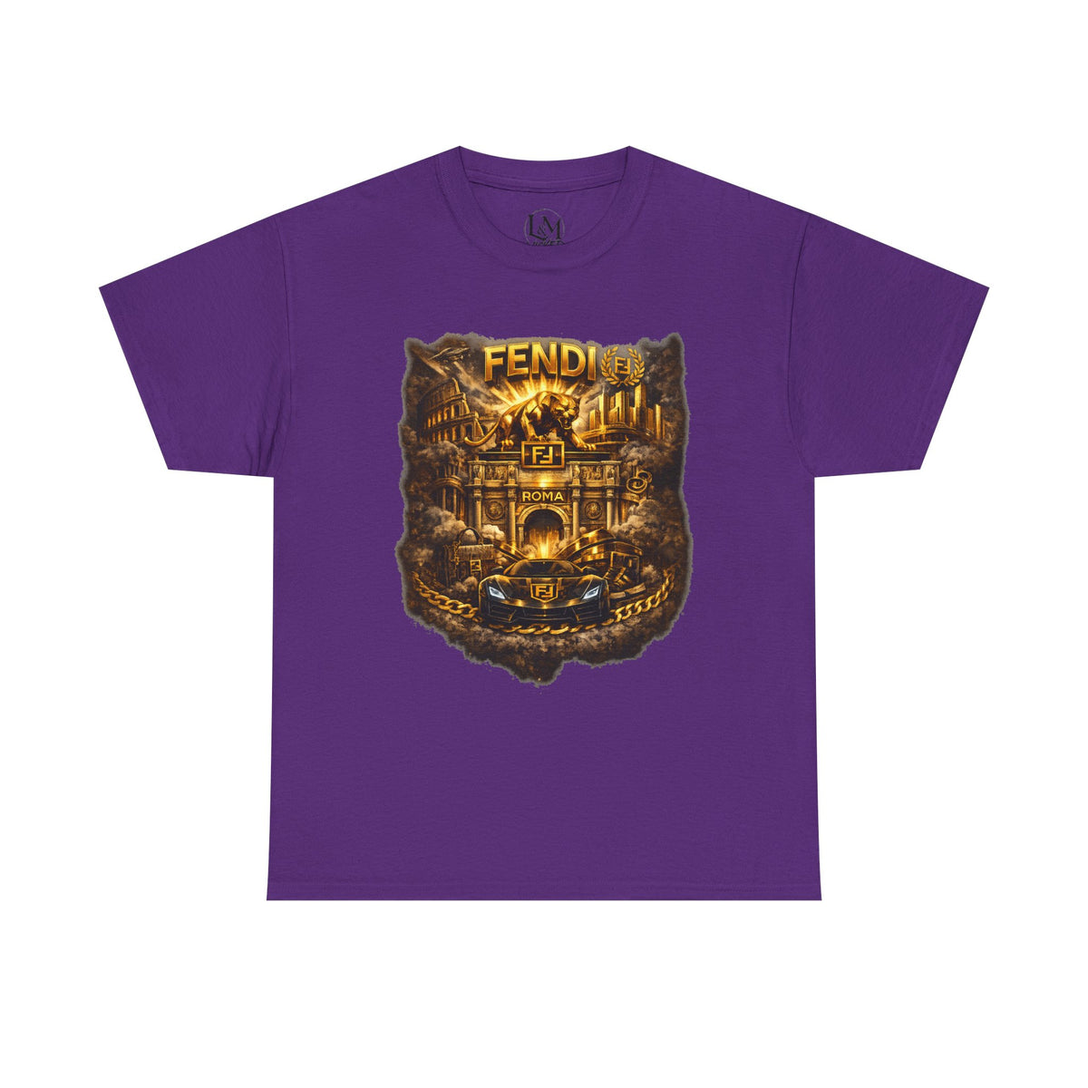 Fendi Unisex Heavy Cotton Tee