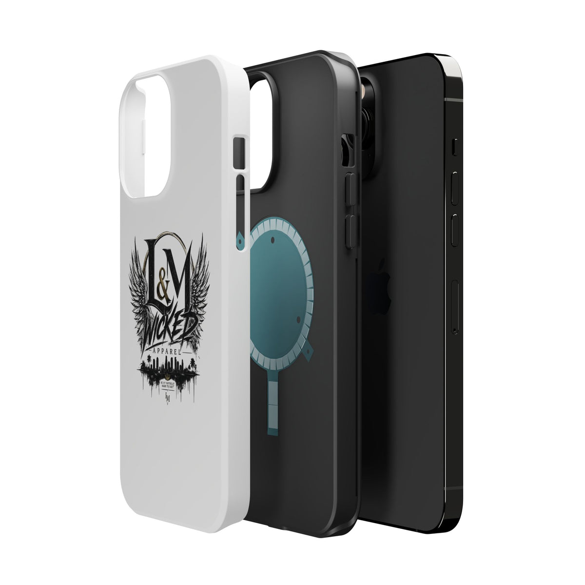 L&M Wicked Apparel Magnetic Impact-Resistant Cases