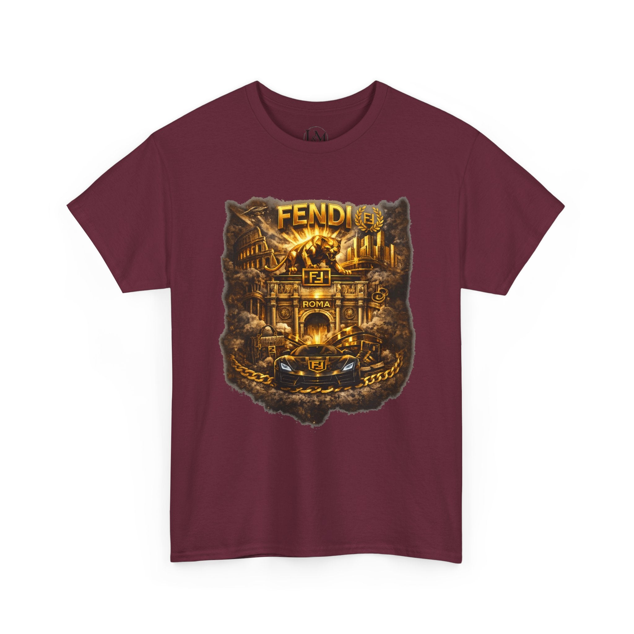 Fendi Unisex Heavy Cotton Tee