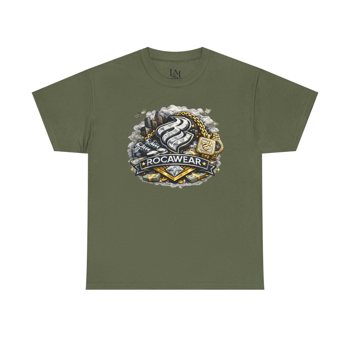 Rocawear Unisex Heavy Cotton Tee
