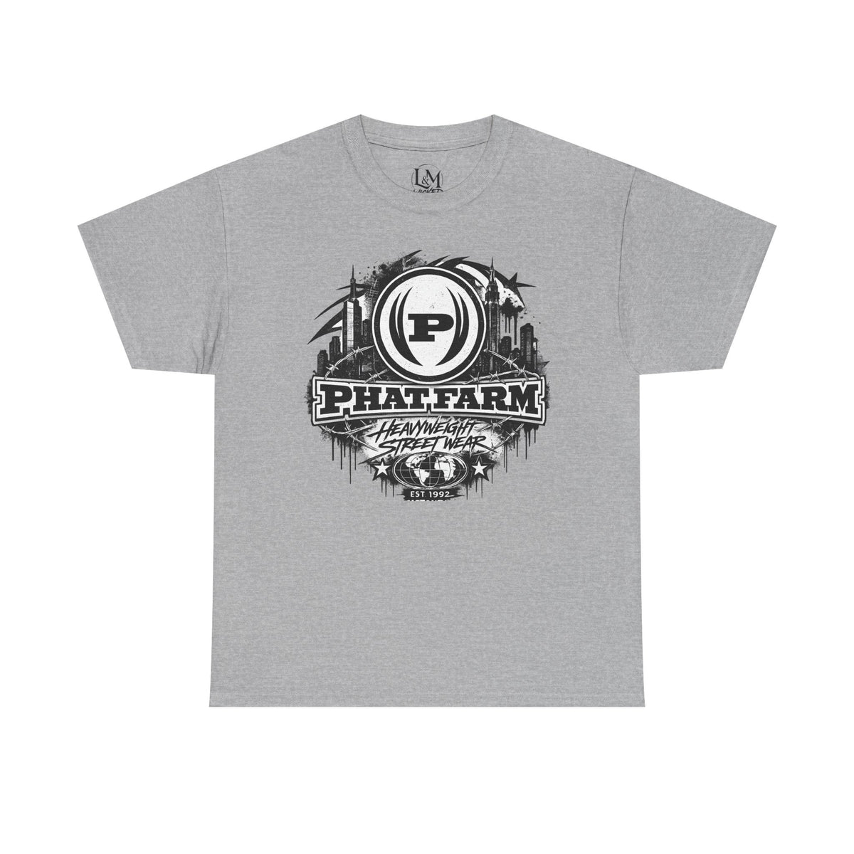Phat Farm Unisex Heavy Cotton Tee
