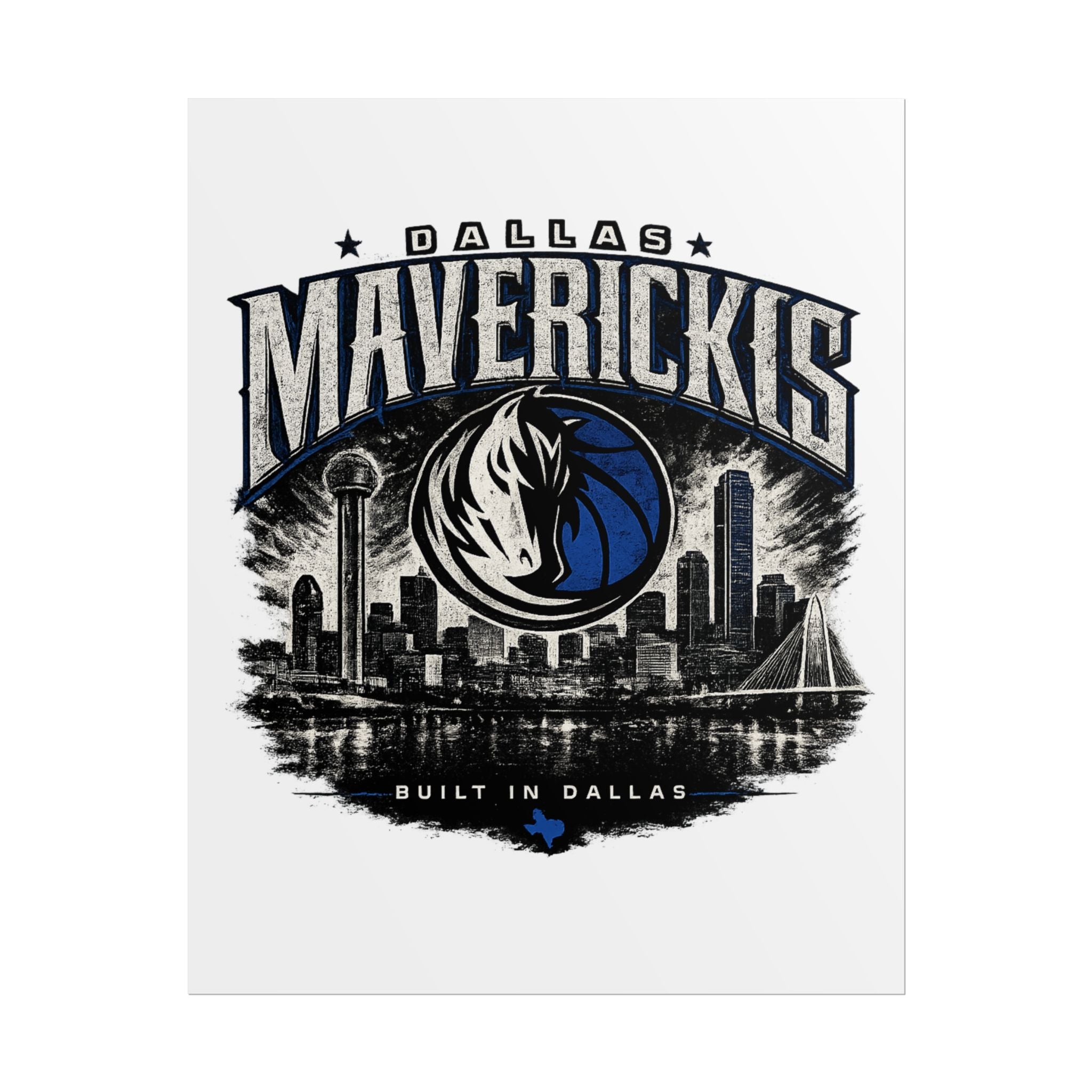 Dallas Mavs Rolled Posters