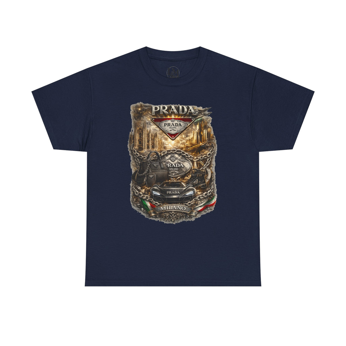 Prada Unisex Heavy Cotton Tee