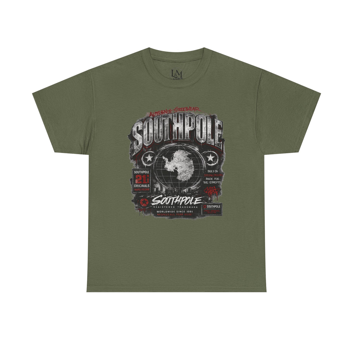 Southpole Unisex Heavy Cotton Tee