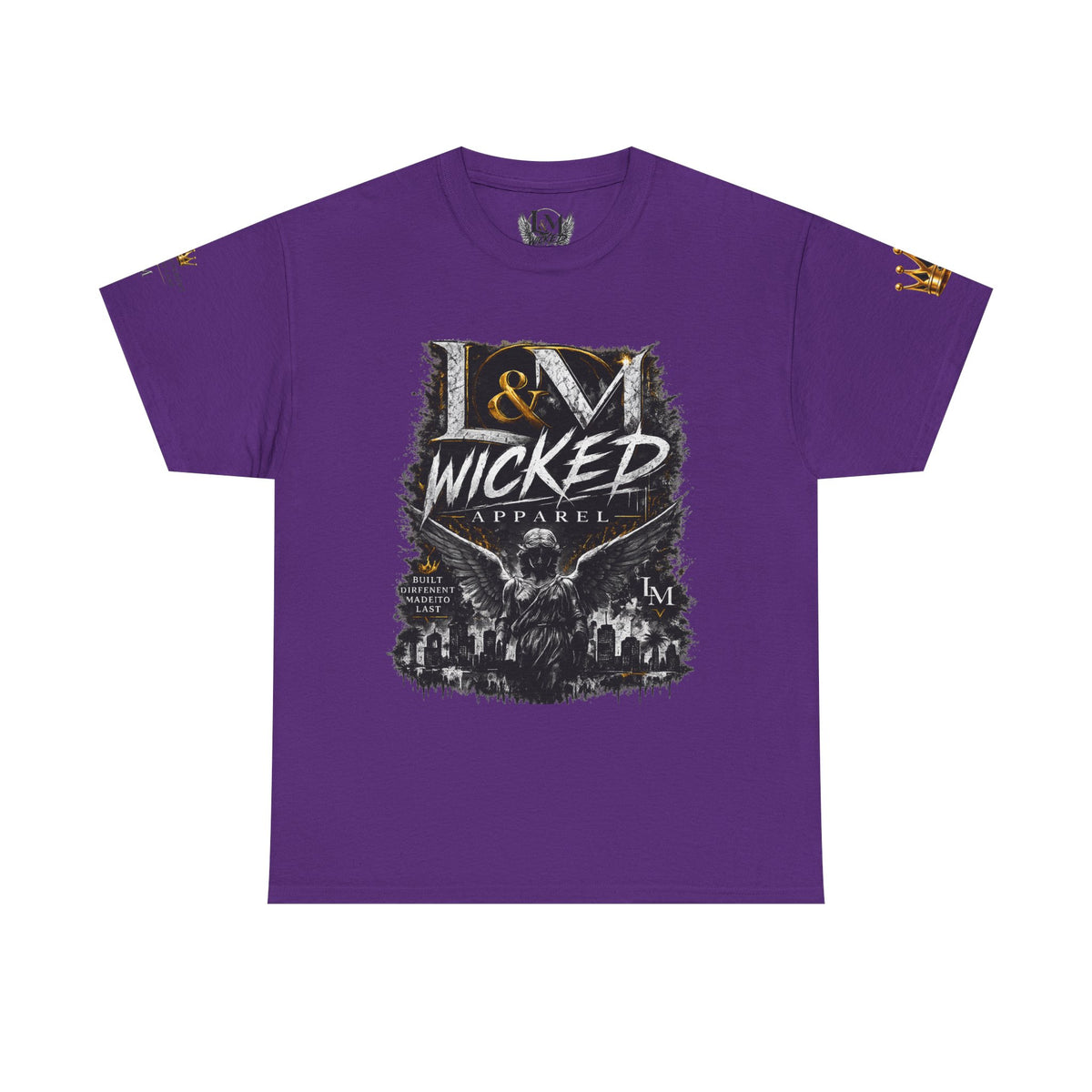 L&M Wicked Apparel Unisex Heavy Cotton Tee