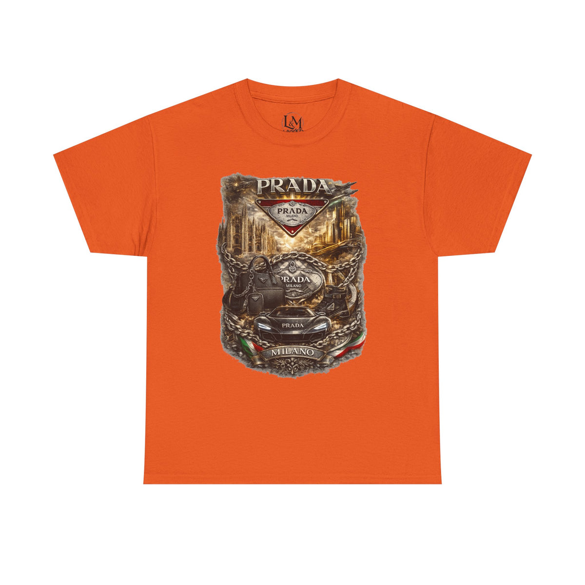 Prada Unisex Heavy Cotton Tee