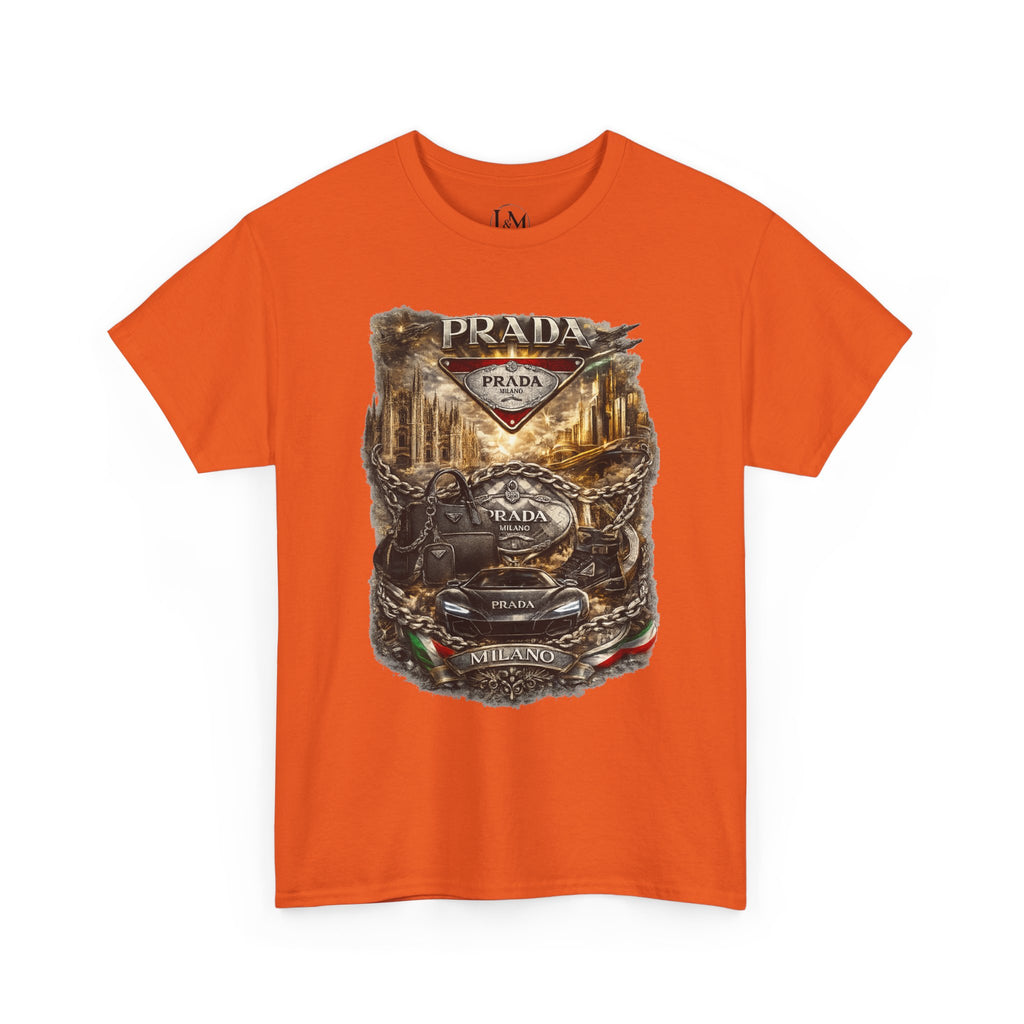 Prada Unisex Heavy Cotton Tee