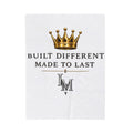 L&M Wicked Apparel Velveteen Plush Blanket