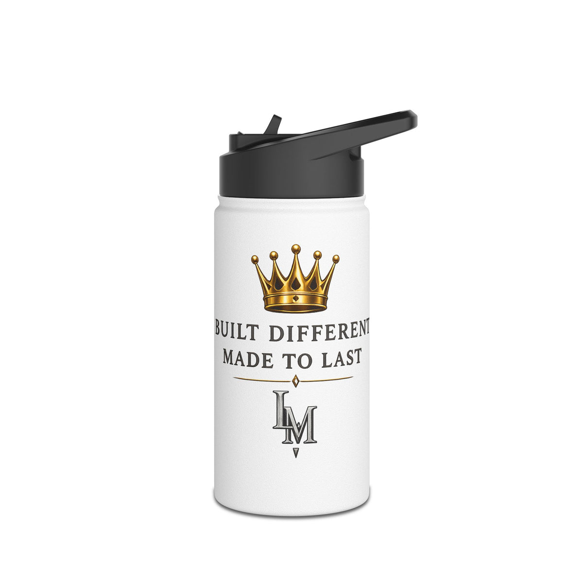 Stainless Steel Water Bottle, Standard Lid