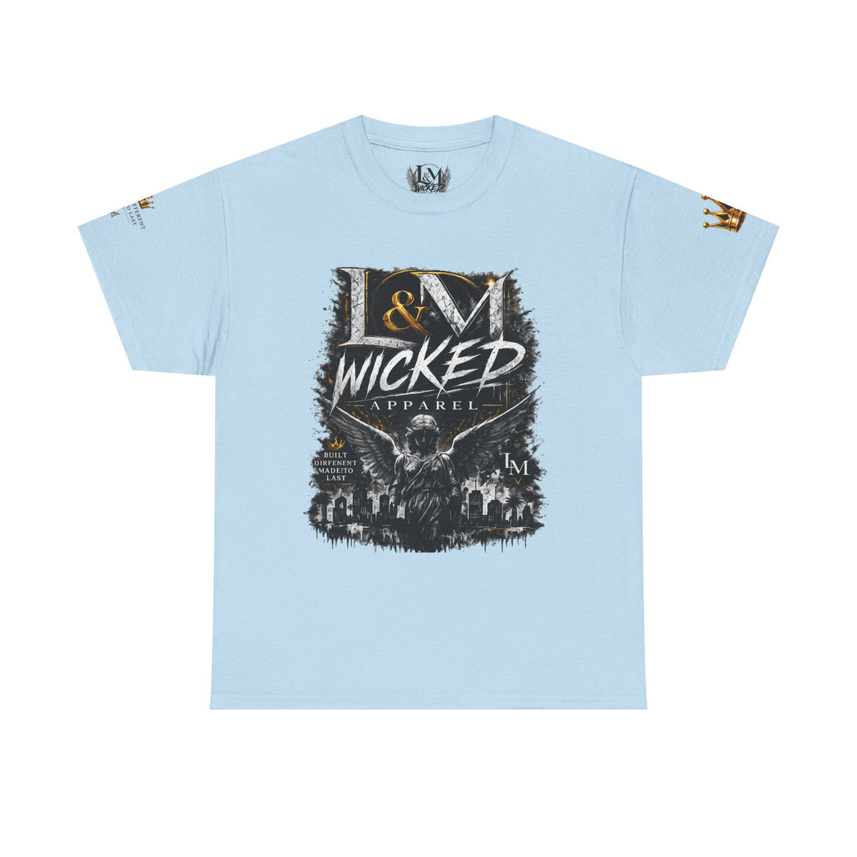 L&M Wicked Apparel Unisex Heavy Cotton Tee