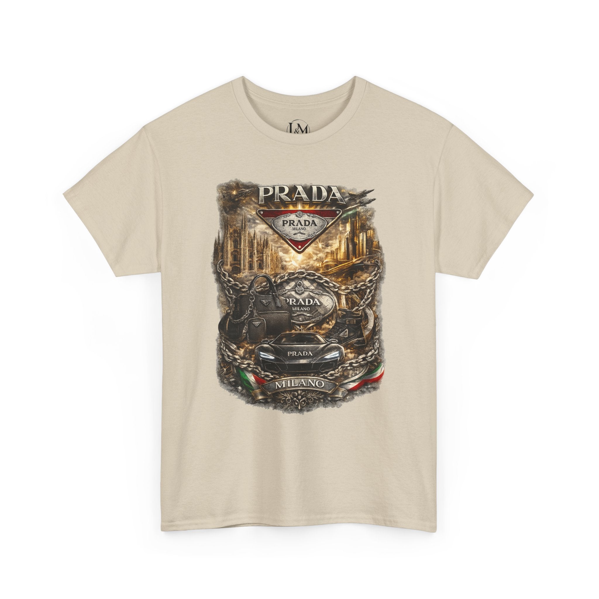 Prada Unisex Heavy Cotton Tee