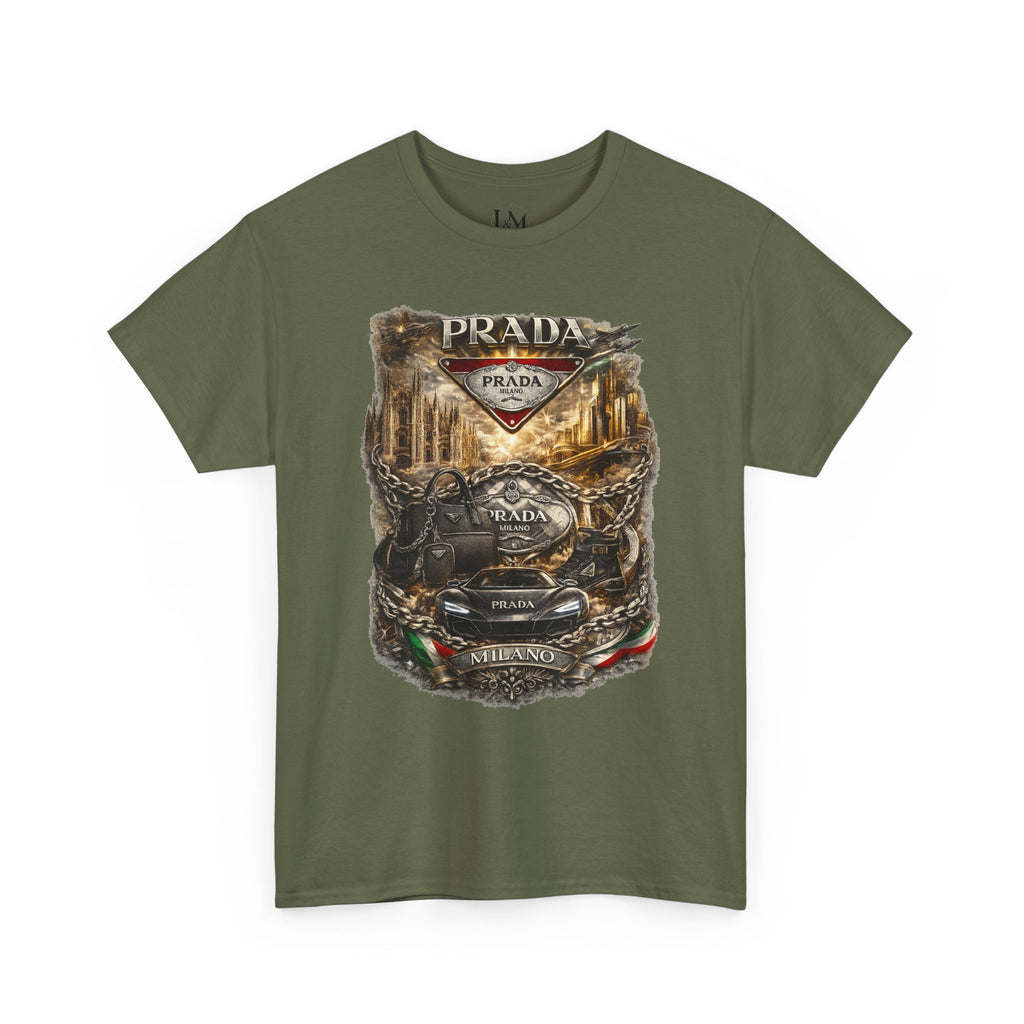 Prada Unisex Heavy Cotton Tee