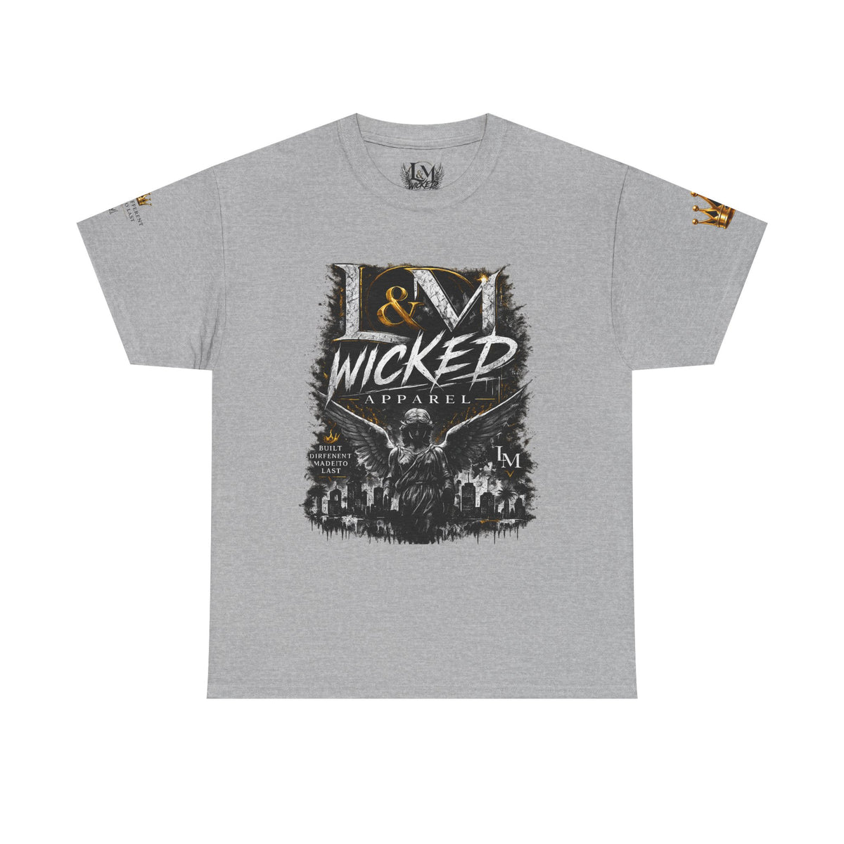 L&M Wicked Apparel Unisex Heavy Cotton Tee