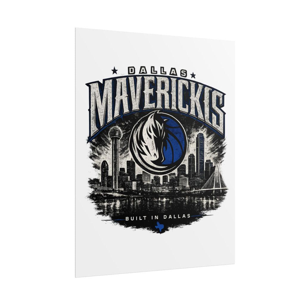 Dallas Mavs Rolled Posters