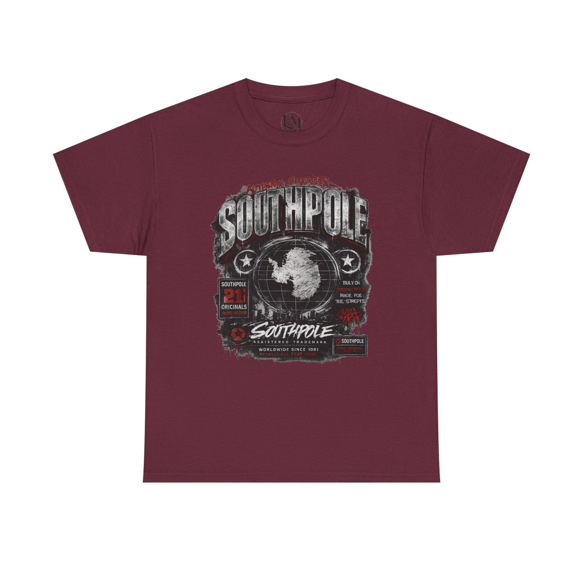 Southpole Unisex Heavy Cotton Tee