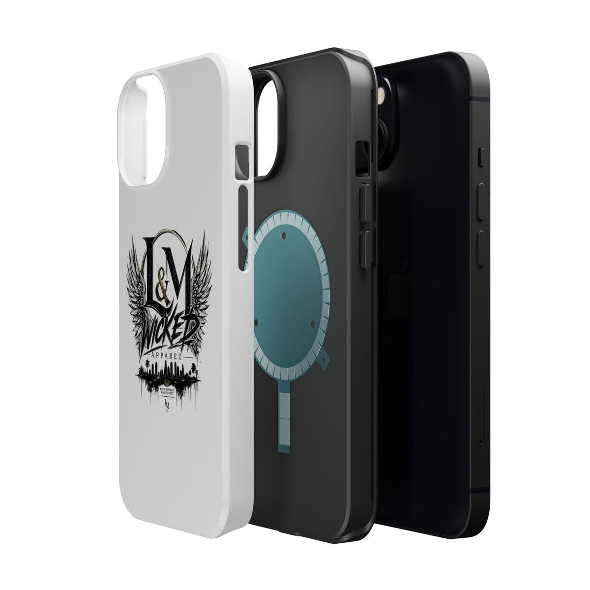 L&M Wicked Apparel Magnetic Impact-Resistant Cases