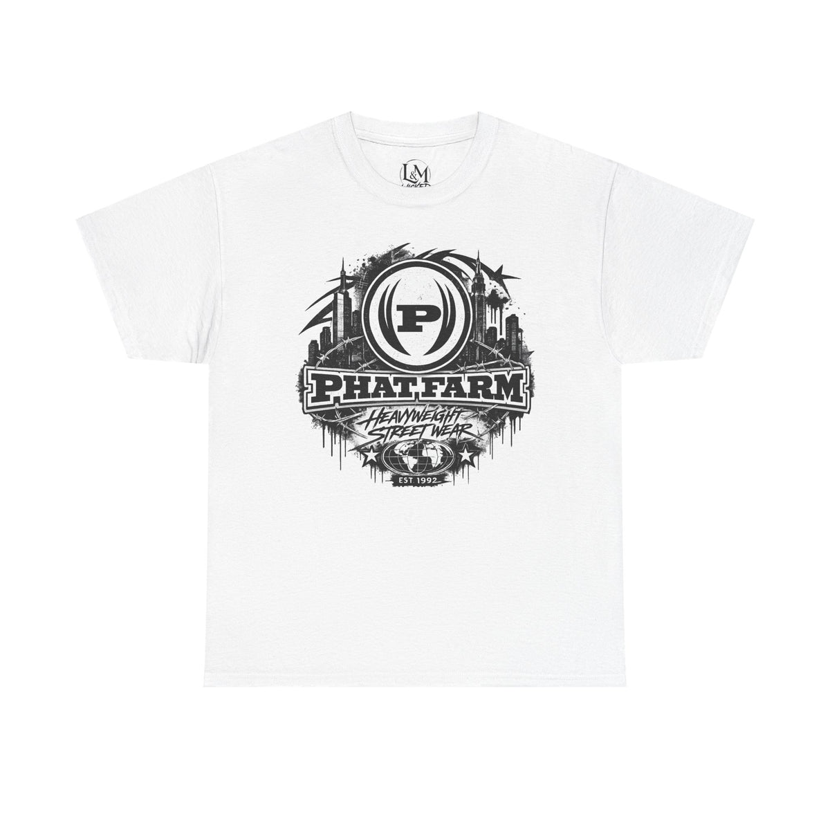 Phat Farm Unisex Heavy Cotton Tee