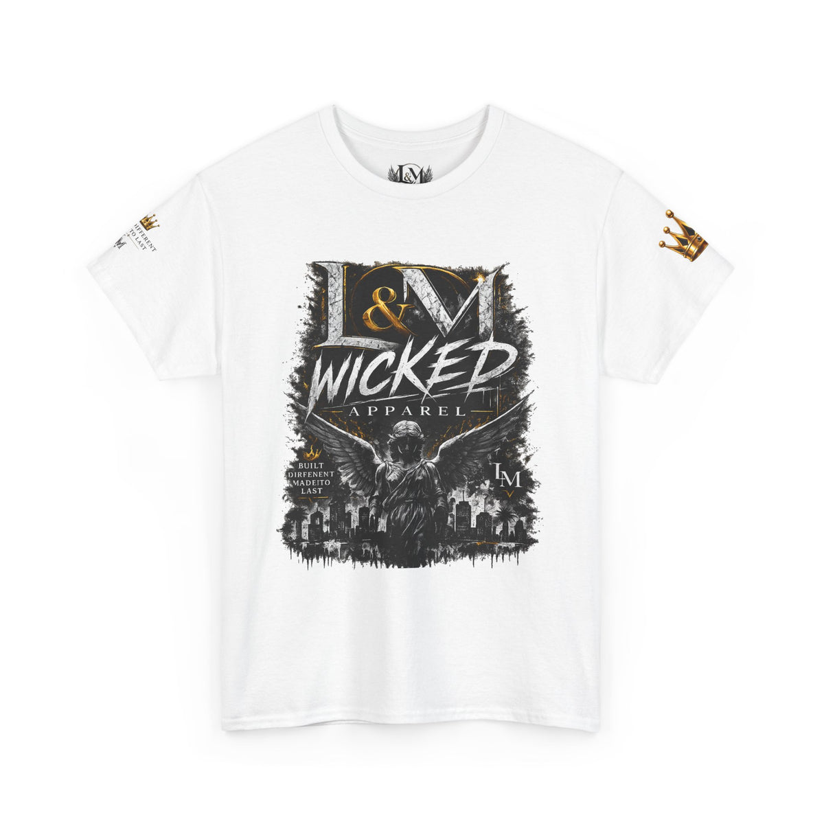 L&M Wicked Apparel Unisex Heavy Cotton Tee