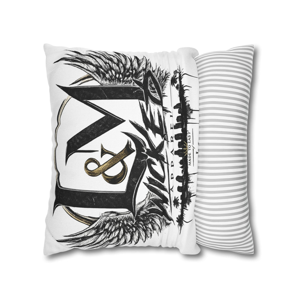 L&M Wicked Apparel Spun Polyester Square Pillowcase