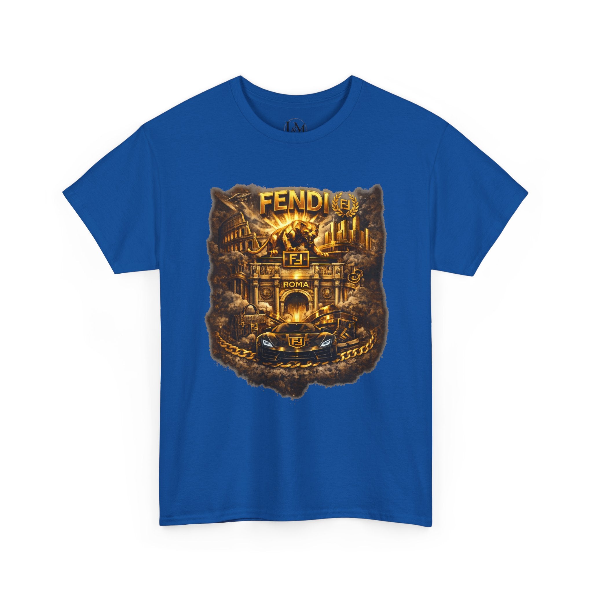 Fendi Unisex Heavy Cotton Tee